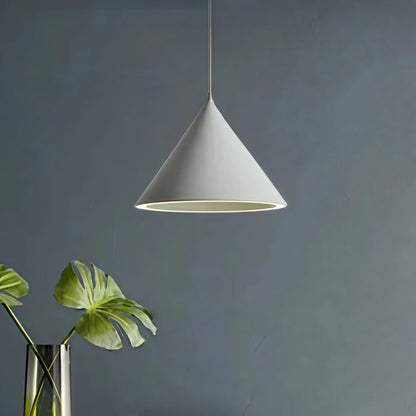 Morandia Morandi Conical Pendant Light – Metal & Acrylic for Dining Room