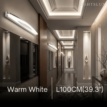 Modern Elliptical Vanity Light 