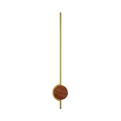 Arcato Nordic Wood & Acrylic Wall Lamp - White/Gold/Black for Dining Room