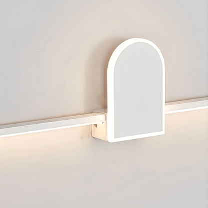 Arcato Modern Black/White Vanity Light
