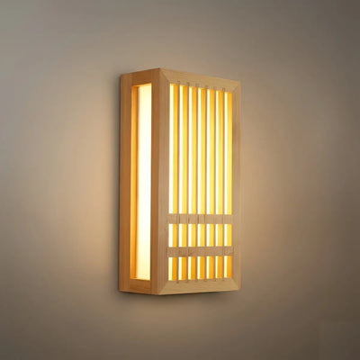 Zenno Modern Wood Wall Lamp