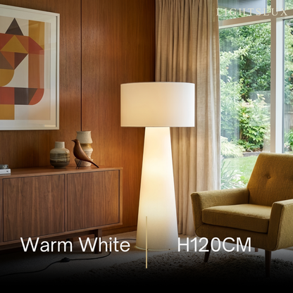 Lunara Minimalist Cylindrical Floor Lamp