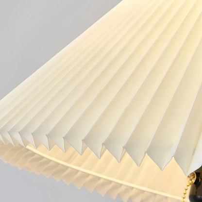 Crema Minimalist Metal & Fabric Floor Lamp