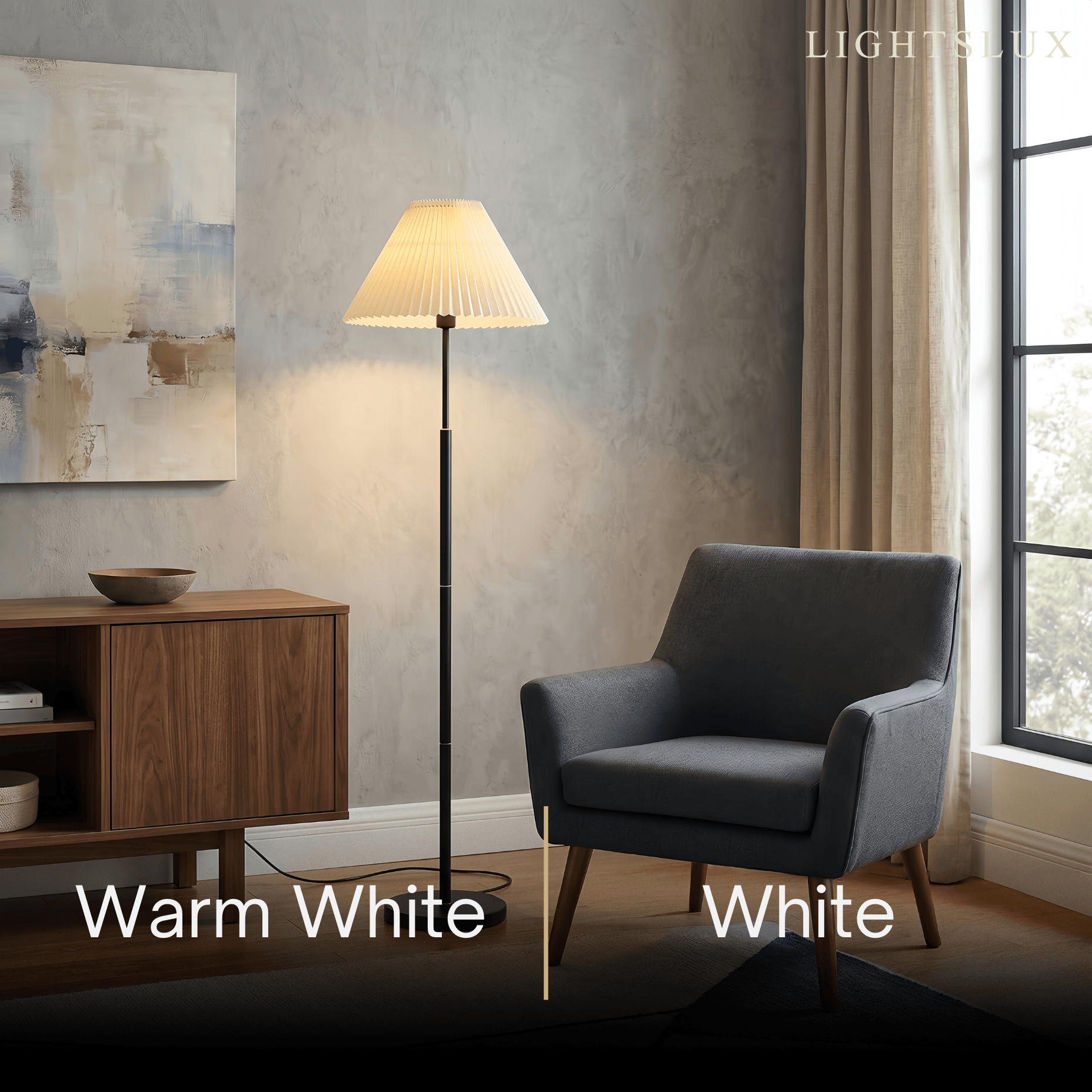 Crema Vintage Floor Lamp