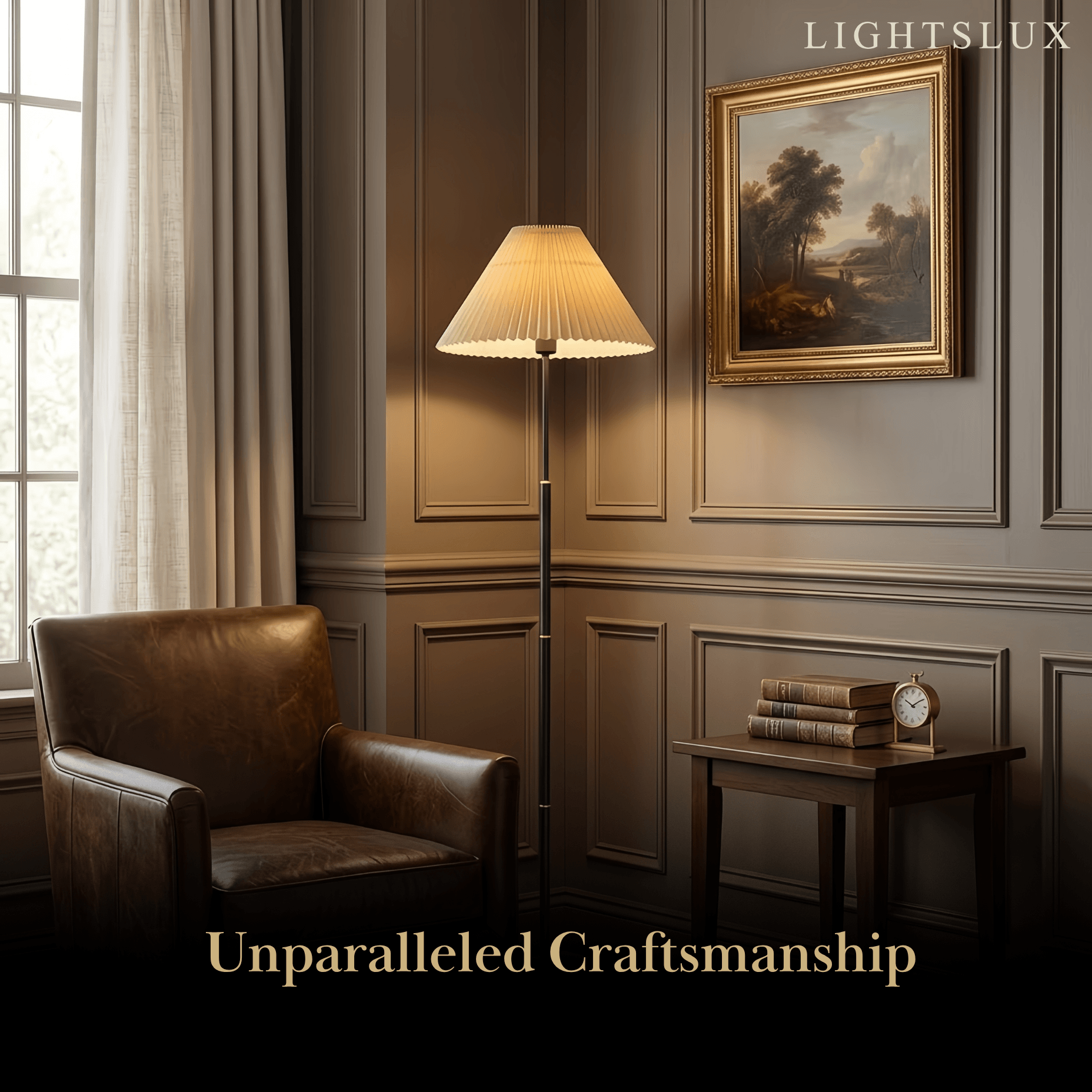 Crema Vintage Floor Lamp
