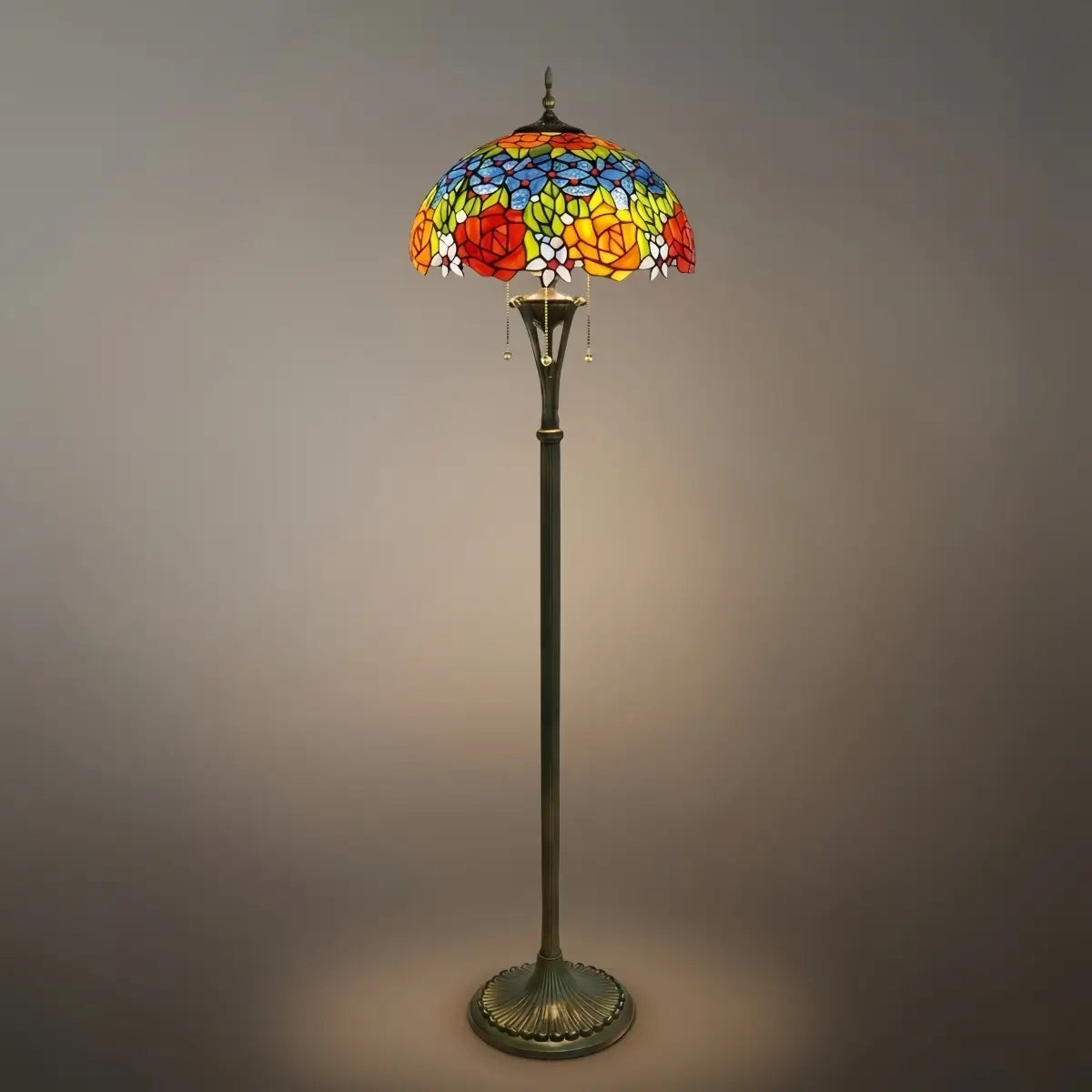 Mahara Vintage Metal Floor Lamp