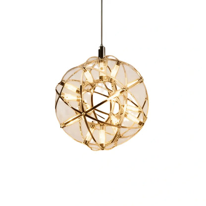 Irondale Industrial Globe Pendant Light 