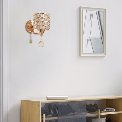 Excelis Modern Crystal Wall Lamp