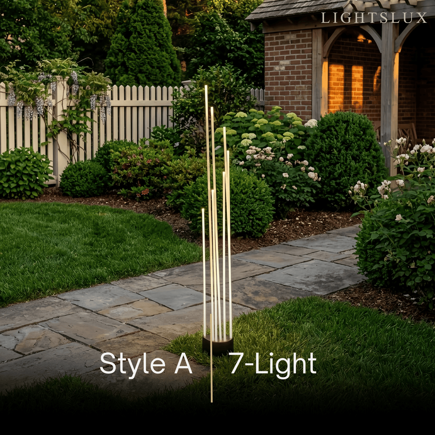 Arcato Art Deco Optical Fiber LED Path Light