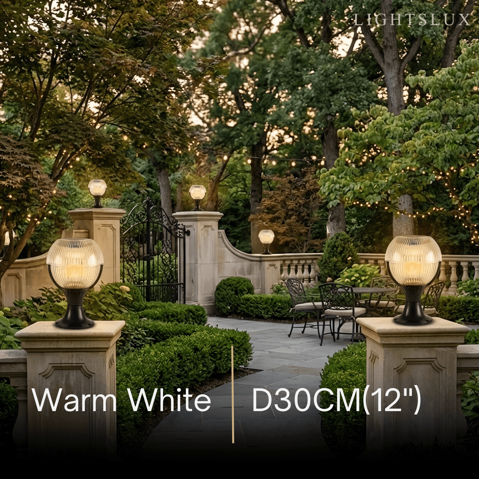 Lunara Modern Outdoor Pillar Lights