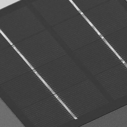 Modern Rectangular Bollard Light  Solar