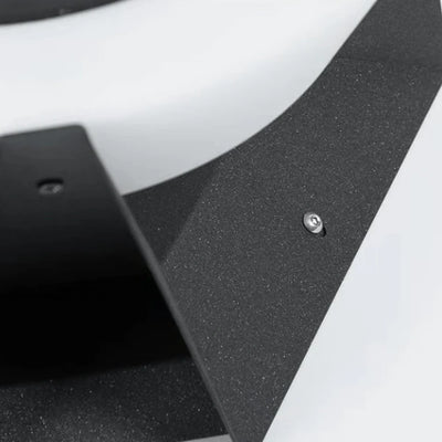 Stellar Modern Drum-Shaped Outdoor Lamp