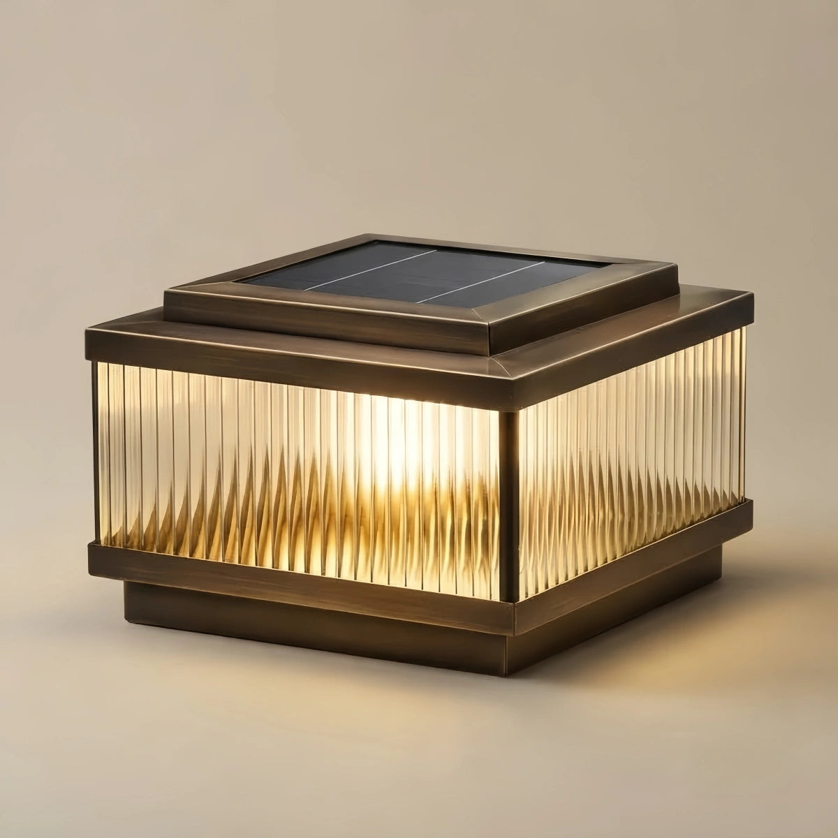 Arcato_Modern_Solar_Garden_Lamp_-_Weather-Resistant_Brown_Metal