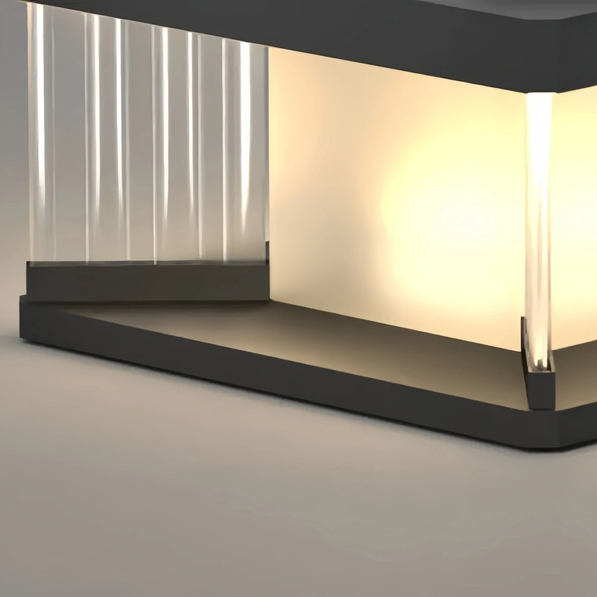 Arcato Modern Outdoor Solar Pillar/Pathway Lights