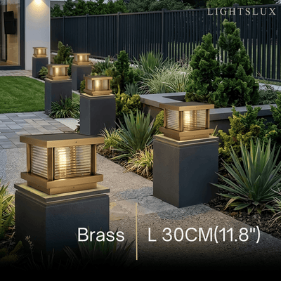 Arcato Modern Square Pillar Light 