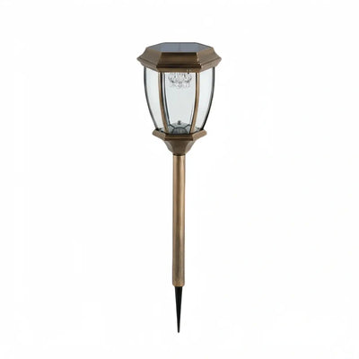 Outdoor Pathway Lights - Black Metal