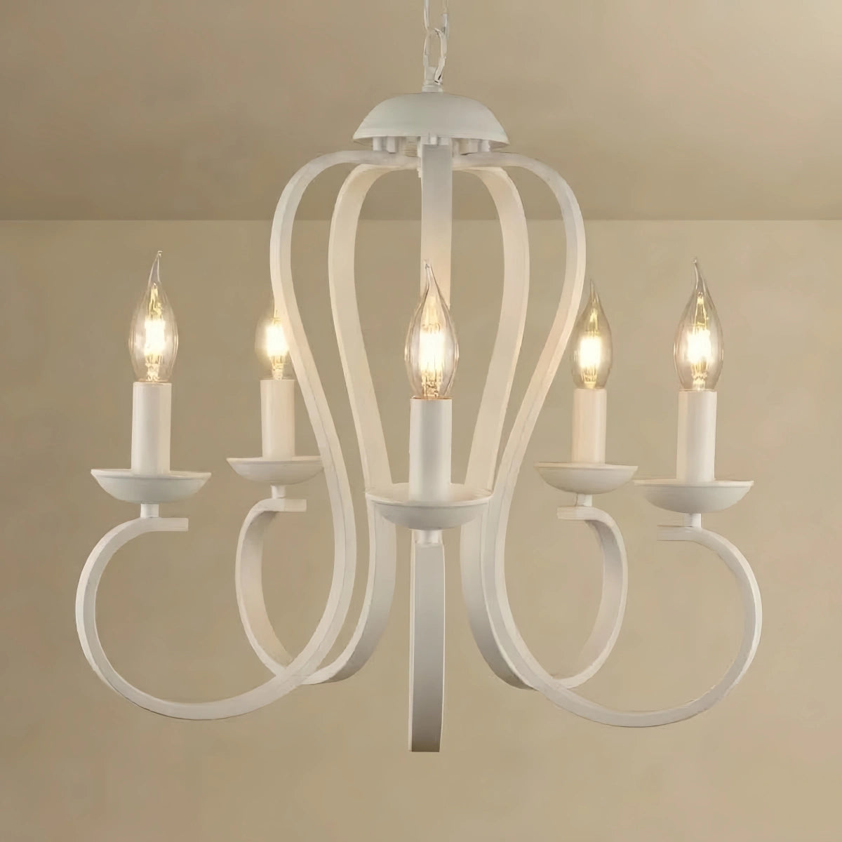 Excelis_Vintage_Candle_Chandelier_-_Metal_Multi