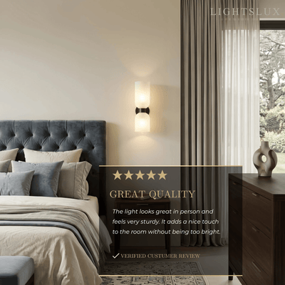 Vetro Modern Glass Wall Lamp