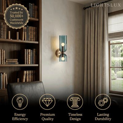 Vetro Modern Glass Wall Lamp