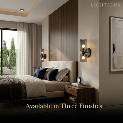 Vetro Modern Glass Wall Lamp