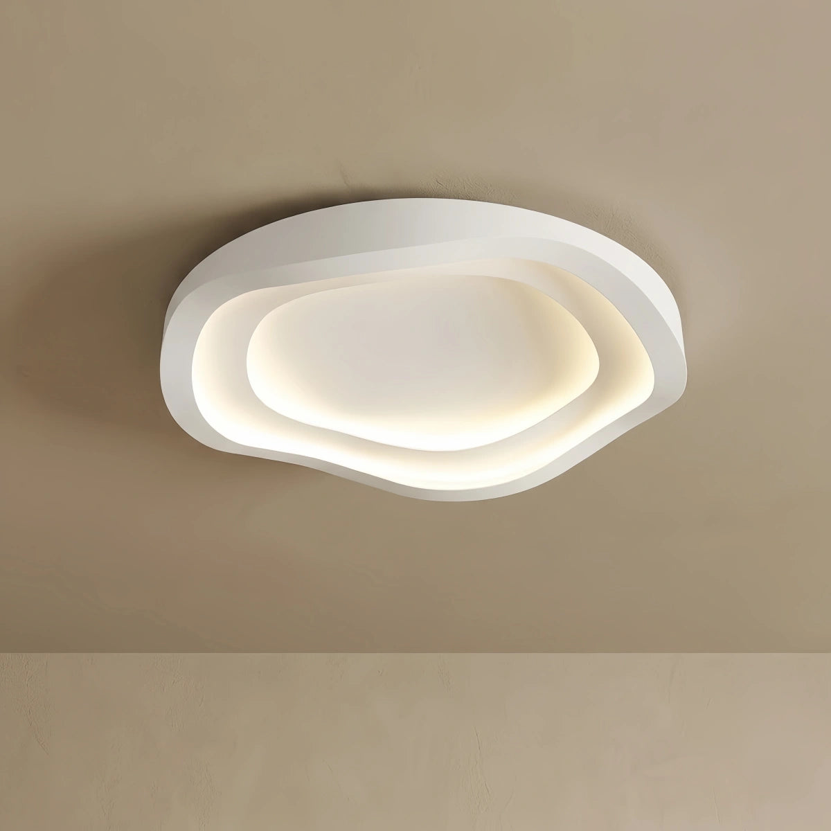 Velora Minimalist Cloud Multi-shape Ceiling Light——Cozy for Bedroom