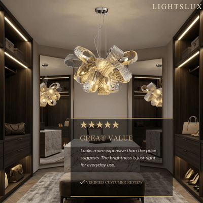 Excelis_Luxury_Chandelier_Light--Glass_Stainless_Steel_for_Study_Room5