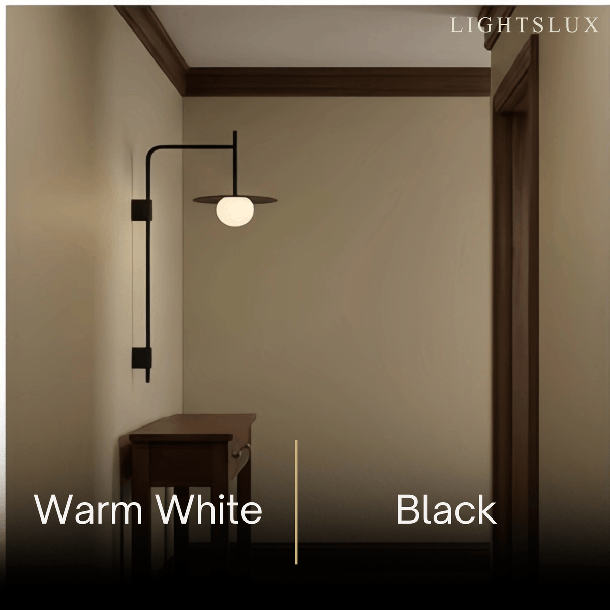 Modern Wall Sconce - Glass Metal with Dimmable G9 - Matte Black for Hallway