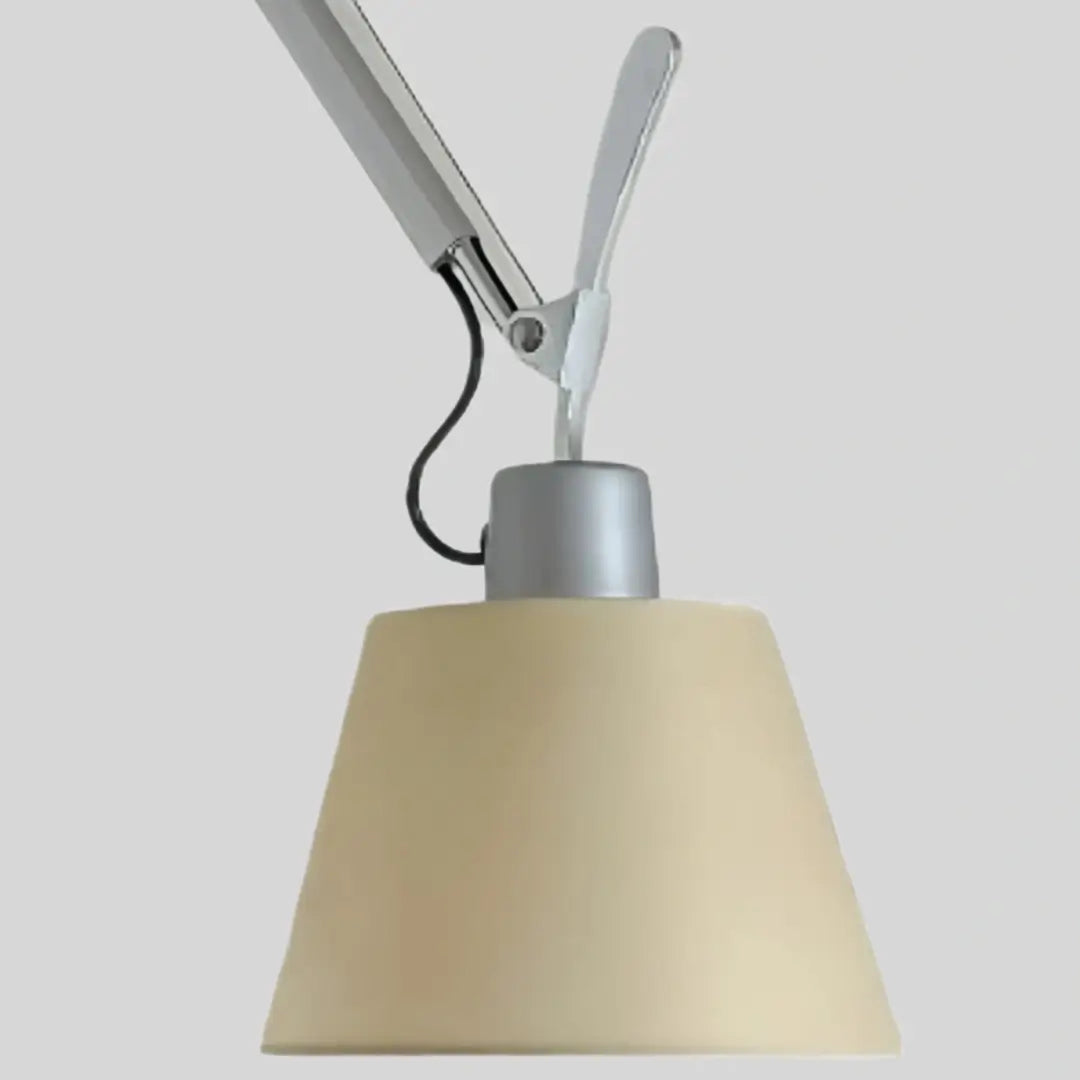 Stellar Modern Wall Lamp - Fabric Aluminum - Dual Arm for Bedroom Living Room