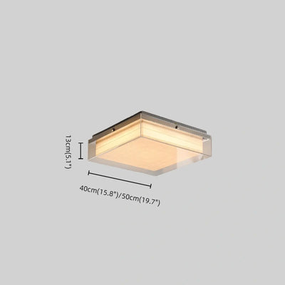 Prisma Modern Ceiling Light -- Acrylic Square for Living Room