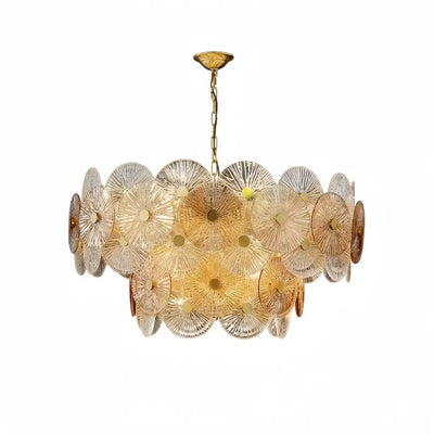 Excelis Modern Pendant Light- Glass Metal  for Dining & Living