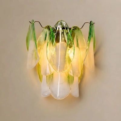 Lunara French Style Wall Lamp – Iron & Glass for Living Room12