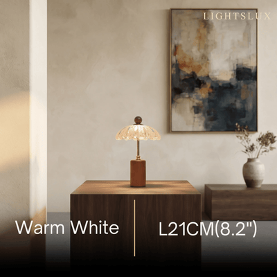 Velora Mid-Century Flower Table Lamp – Petal for Bedroo