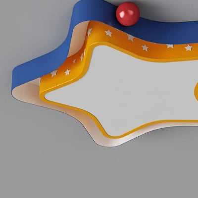  Cartoon LED Ceiling Light--Multi-Color for Bedroom