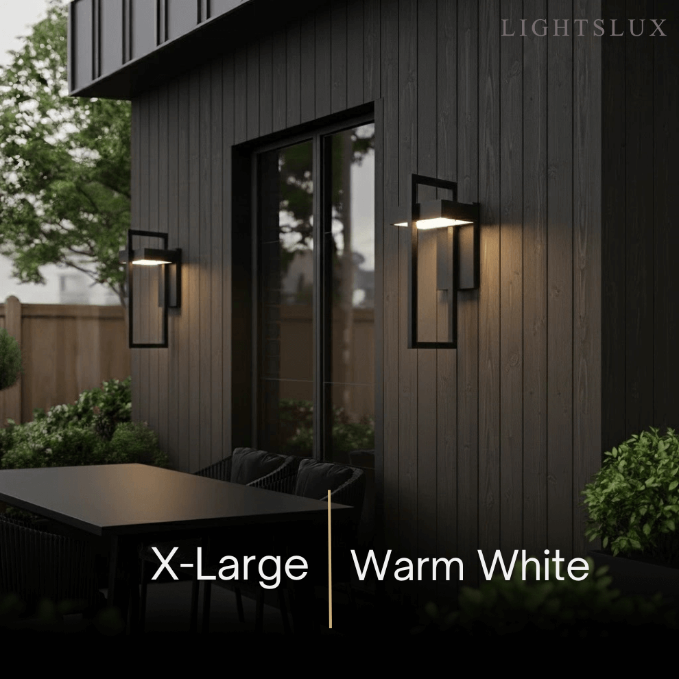 Minimalist Outdoor Wall Sconce