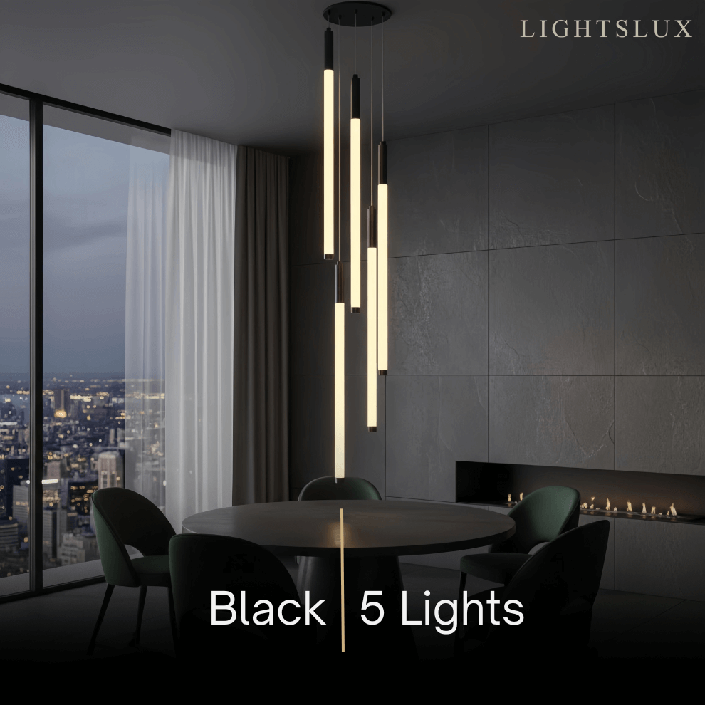 Nebula Multi-Tier Modern Chandelier - Waterfall Design for Staircases & High Ceilings