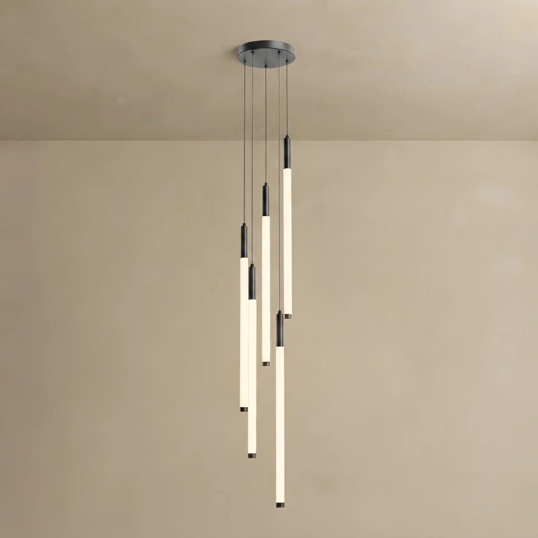 Nebula Multi-Tier Modern Chandelier - Waterfall Design