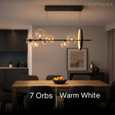 Nebula Minimalist Chandelier – Nordic Ceiling Light for Dining Room/KItchen Island