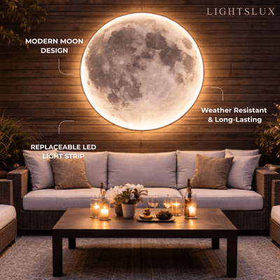 Lunara Moon Wall Light