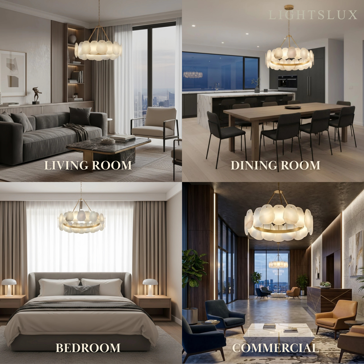 Excelis_Luxury_Sculptural_Brushed_Gold_Chandelier