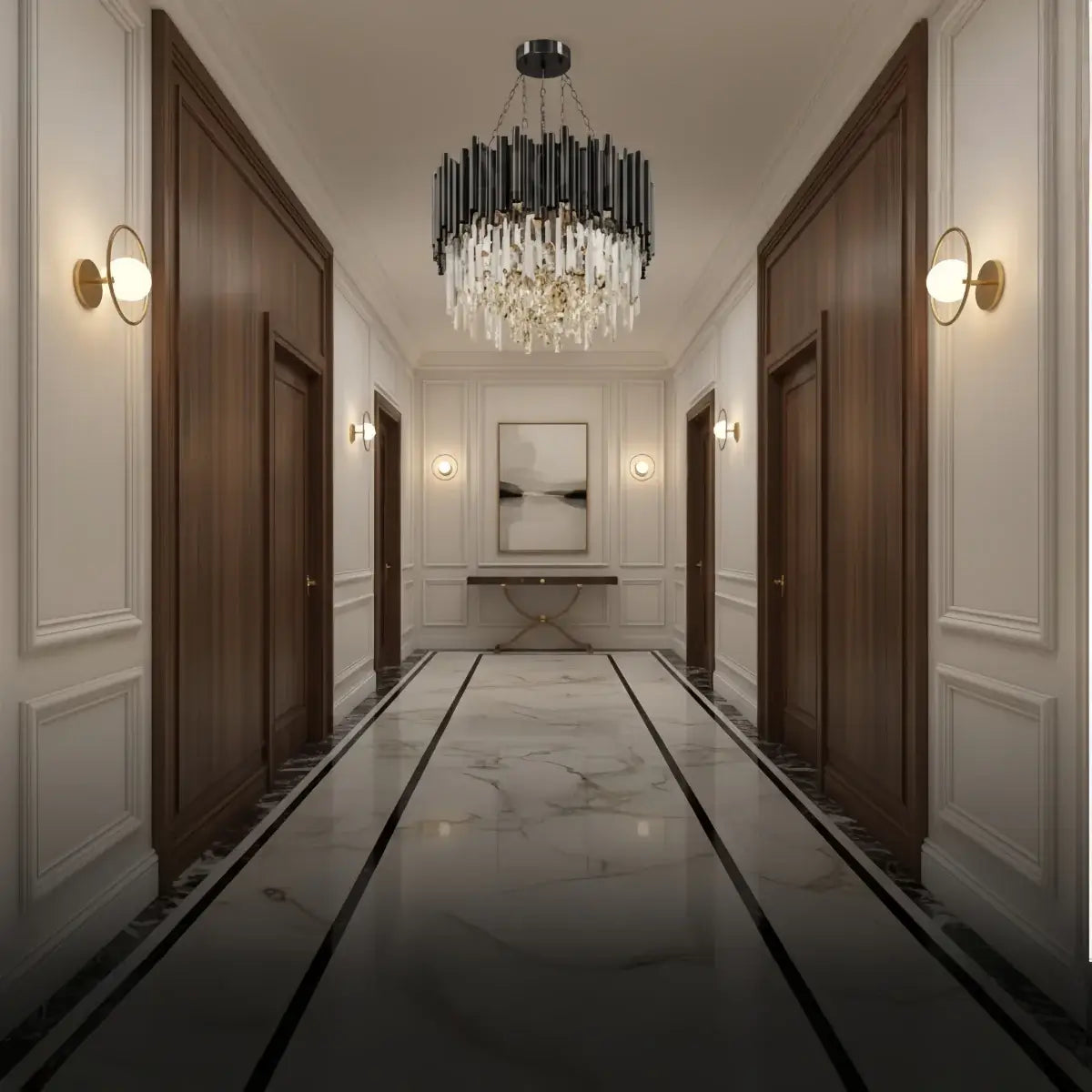 Excelis Modern Crystal Chandelier