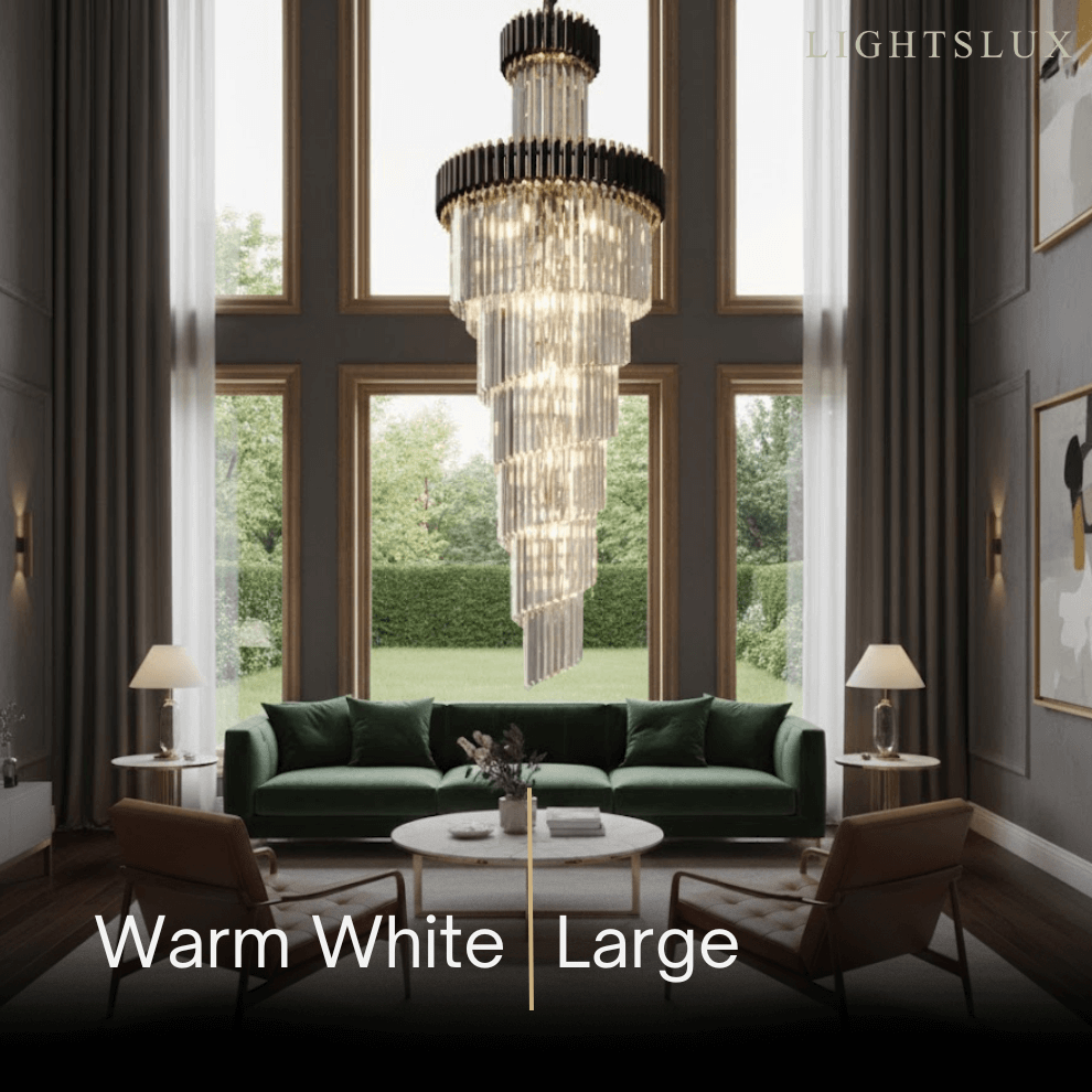 Excelis_Luxury_Cone_Crystal_Chandelier