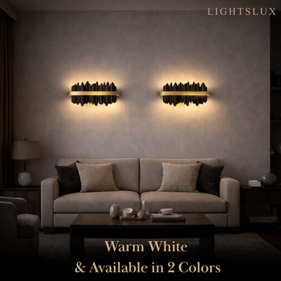 Excelis Modern Linear Icicle Wall Sconce for Living Room