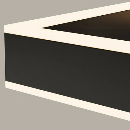 Arcato Modern Tiered Square Chandelier