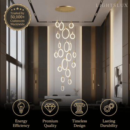 Excelis_Luxury_Layered_Ring_Chandelier