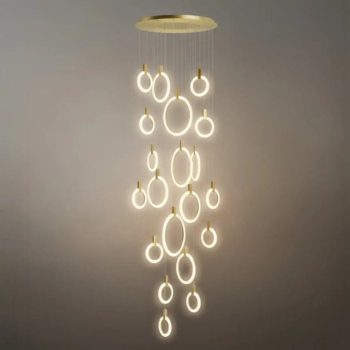 Excelis_Luxury_Layered_Ring_Chandelier