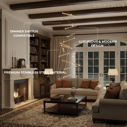 Nebula_Luxury_Flowing_Gold_Chandelier