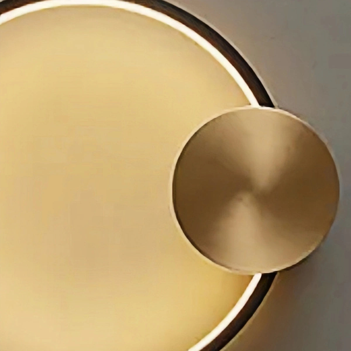 Minimalist Sun Copper Pendant Light