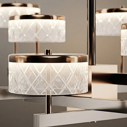 Excelis Modern Luxury Tiered Gold Pearl