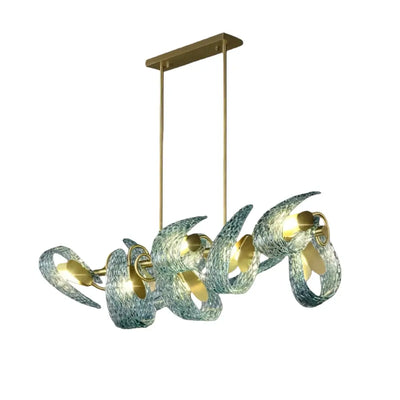 Art Deco Peacock Chandelier