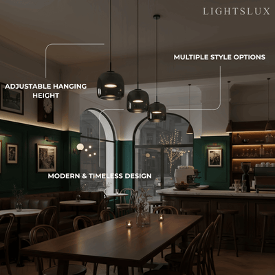 Vetro Modern Pendant Light